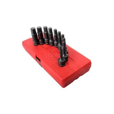 Sunex Sunex Tools 2638 10 PC. 1/2" Drive 1/4"-3/4" SAE Impact Hex Drive Set 2638